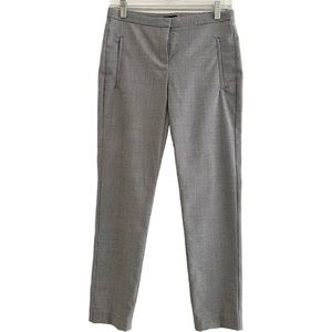 Theory Houndstooth Ankle Crop Pants Size 2